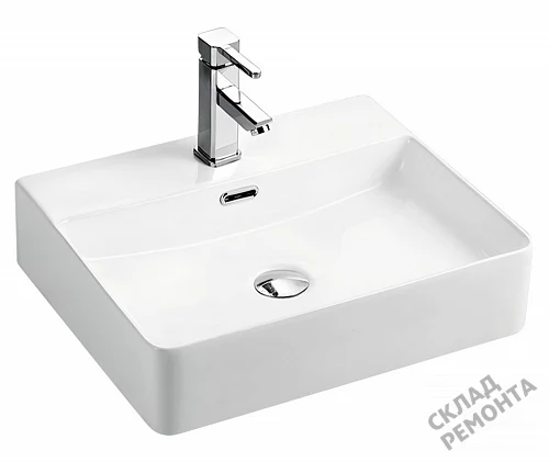 Фото Раковина накладная Calypso CS2173-S, 50 см купить в Рубцовске: цена, описание, фото. Интернет-магазин 2