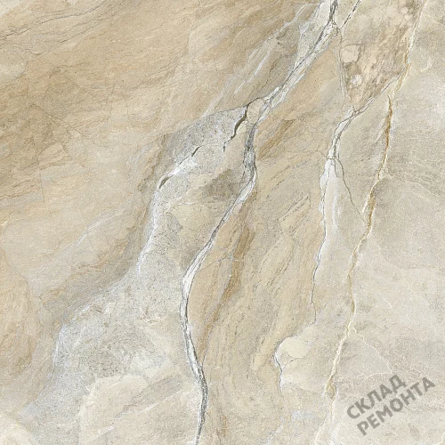 Фото Керамогранит лаппатированный Alma Ceramica Вулкано GFU6060VLC04L бежевый 600*600*9 – купить в Рубцовске: цена, описание, фото. Интернет-магазин 3