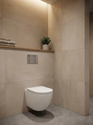 Унитаз с инсталляцией комплект без кнопки Calypso Beta B74UQ-OK-SET ультратихий смыв
