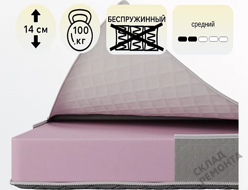 Фото Матрас беспружинный Koyka ППУ13 (чехол жаккард) – купить в Рубцовске: цена, описание, фото. Интернет-магазин 1