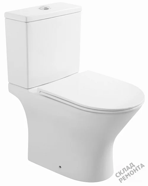 Фото Унитаз компакт напольный Calypso CS3224OK безободковый купить в Рубцовске: цена, описание, фото. Интернет-магазин 2
