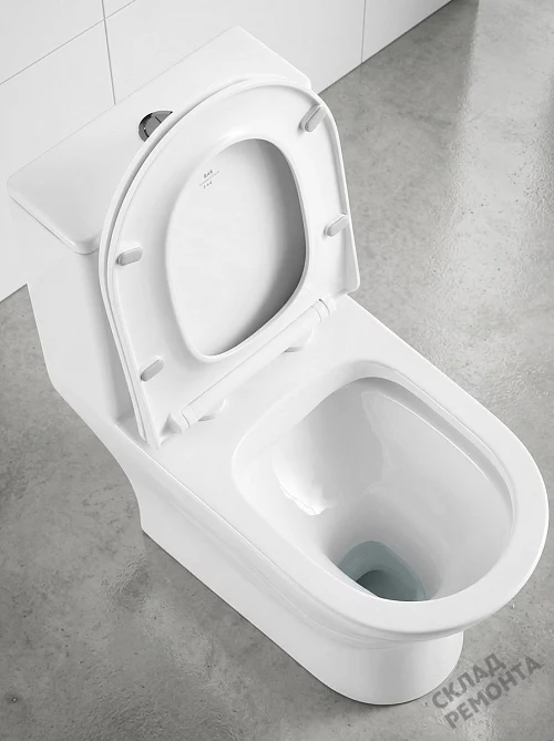 Фото Унитаз моноблок BelBagno Lounge BB8618CPR-MN/SC безободковый купить в Рубцовске: цена, описание, фото. Интернет-магазин 3