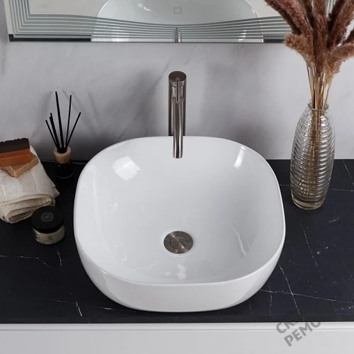 Фото Раковина накладная BelBagno BB1301 42.5 см купить в Рубцовске: цена, описание, фото. Интернет-магазин 5