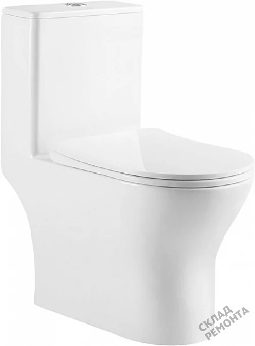 Фото Унитаз моноблок BelBagno Lounge BB8618CPR-MN/SC безободковый купить в Рубцовске: цена, описание, фото. Интернет-магазин 4