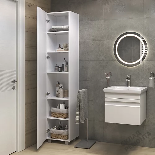 Фото Пенал напольный Vigo Holly 40 pn.HOL.40, белый купить в Рубцовске: цена, описание, фото. Интернет-магазин 4
