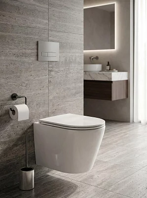 Унитаз с инсталляцией комплект без кнопки Calypso Beta B53UQ-OK-SET ультратихий смыв
