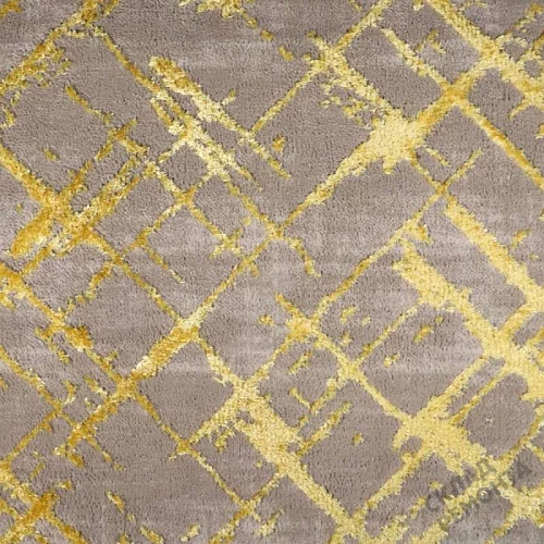 Фото Ковролин Kaplanser Faber 8449 53 Grey/Gold серый – купить в Рубцовске: цена, описание, фото. Интернет-магазин 1