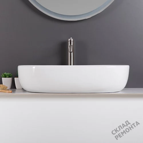 Фото Раковина накладная BelBagno BB1084 60 см купить в Рубцовске: цена, описание, фото. Интернет-магазин 3