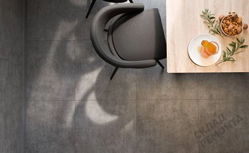 Фото Керамогранит матовый Steppe Ceramics Urban Grey серый 600*600*9 – купить в Рубцовске: цена, описание, фото. Интернет-магазин 2