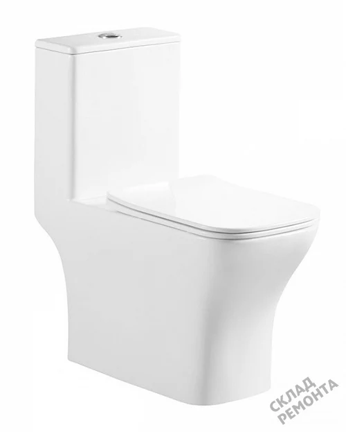 Фото Унитаз моноблок BelBagno Neon BB8617CPR-MN/SC безободковый купить в Рубцовске: цена, описание, фото. Интернет-магазин 3