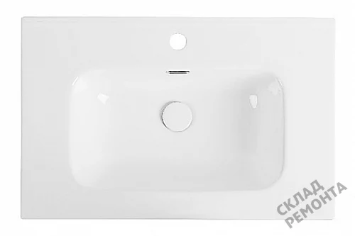 Фото Раковина на тумбу Aquanet Flat 70 (284027), 71 см купить в Рубцовске: цена, описание, фото. Интернет-магазин 1