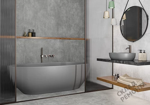 Фото Керамогранит матовый Alma Ceramica Тотем GFU60120TTM70R серый 1200*600*8,5 – купить в Рубцовске: цена, описание, фото. Интернет-магазин 3