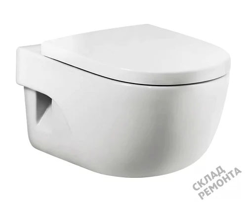 Фото Унитаз подвесной Roca Meridian Compact 346248000 купить в Рубцовске: цена, описание, фото. Интернет-магазин 1