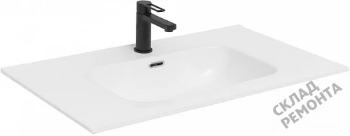 Фото Раковина на тумбу Aquanet Flat 100 (254365), 101 см купить в Рубцовске: цена, описание, фото. Интернет-магазин 1