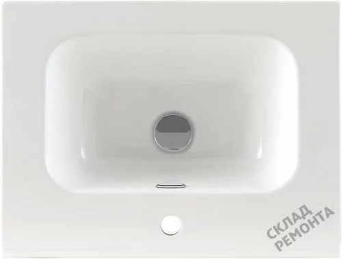 Фото Раковина на тумбу Aquanet Flat 60 (254363), 61 см купить в Рубцовске: цена, описание, фото. Интернет-магазин 2