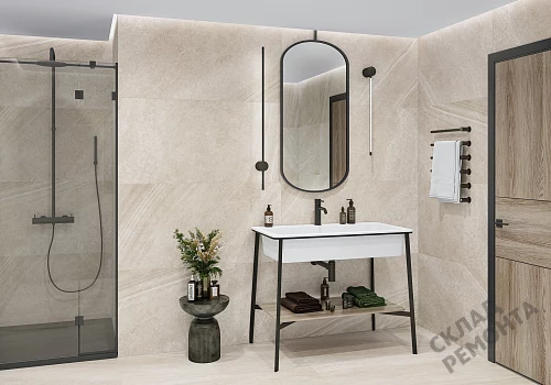 Фото Керамогранит матовый Alma Ceramica Олса GFU60120OLS40R бежевый 1200*600*8,5 – купить в Рубцовске: цена, описание, фото. Интернет-магазин 2