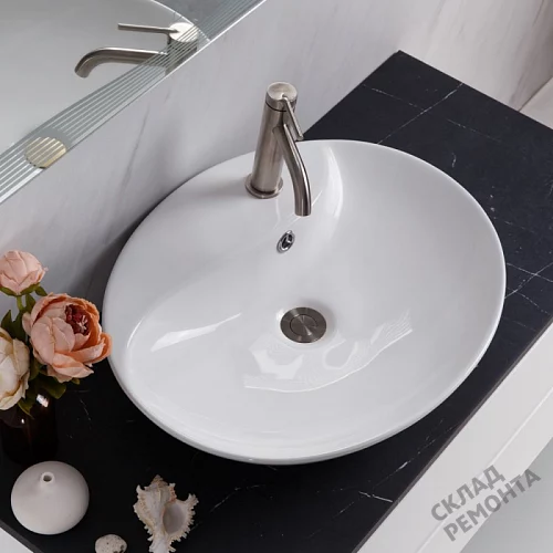 Фото Раковина накладная BelBagno BB1370 55.5 см купить в Рубцовске: цена, описание, фото. Интернет-магазин 7